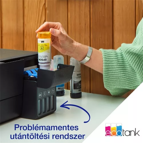 Farebná tlačiareň Epson EcoTank L1230 s USB, atramentová náplň 8100/6500 strán v balení