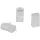 Legrand 051703 LCS3 ungeschirmter Edge 11,7 mm RJ45-Stecker, 50 Stück/Packung
