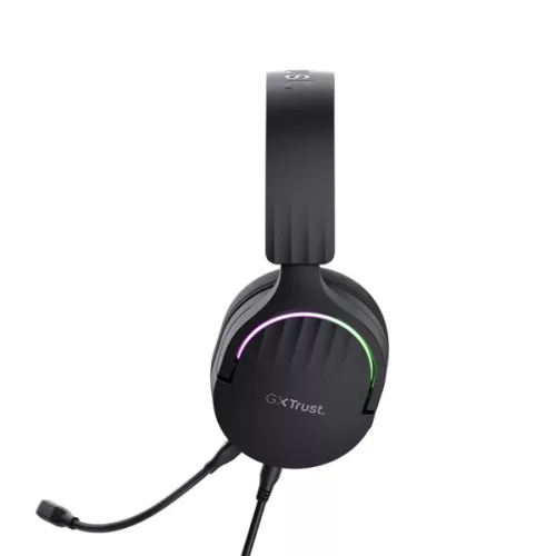 Trust GXT490 Fayzo 7.1 USB vezetékes fekete gamer headset