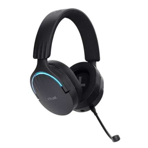Trust GXT491 Fayzo vezeték nélküli fekete gamer headset
