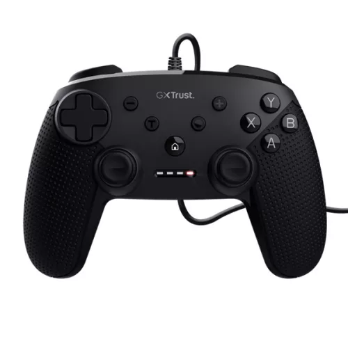 Trust GXT541 Muta PC/Nintendo Switch vezetékes fekete kontroller