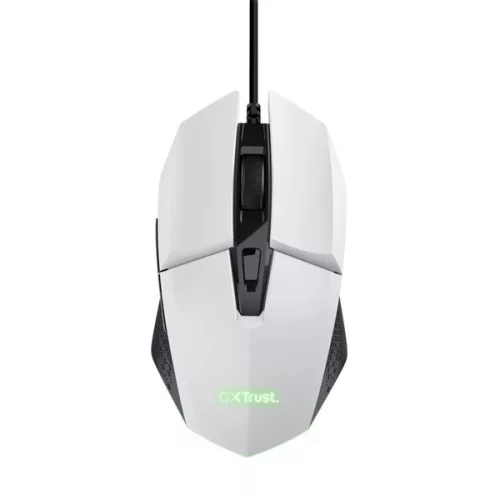 Trust GXT109W Felox vezetékes fehér gamer egér