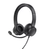 Trust Ayda PC vezetékes fekete headset