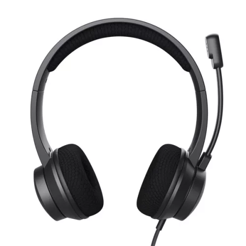 Trust Ayda USB-ENC PC vezetékes fekete headset