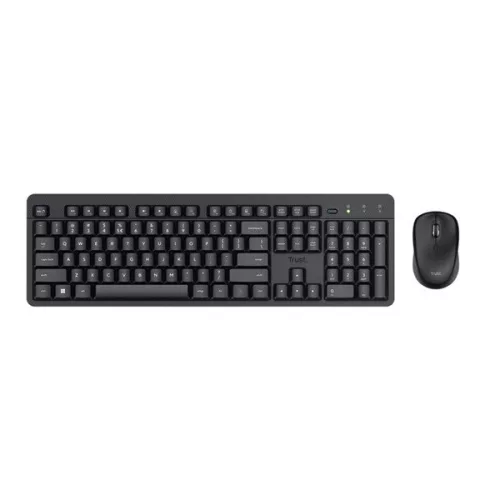 Trust Ody II HUN schwarze kabellose Tastatur + Maus