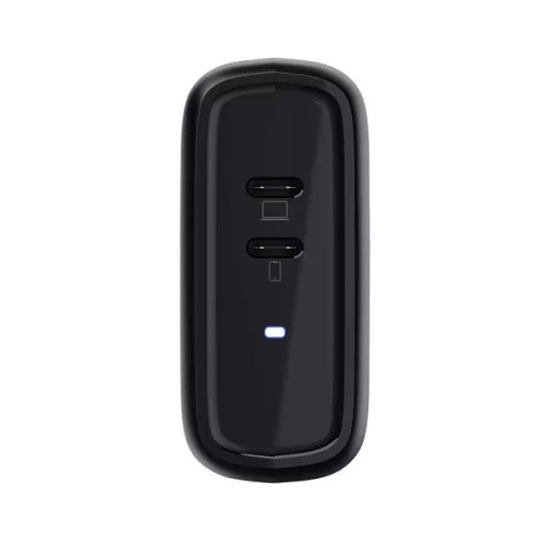 Trust 25380 Maxo 65W 2P USB-C fekete töltő adapter
