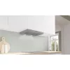 Bosch DFL064W53 strieborná, vstavaný, výsuvný, rozmer: 59,8 cm, hlučnosť: 67 dB, digestor