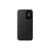 Samsung EF-ZA556CBEGWW Galaxy A55 Smart View Wallet fekete oldalra nyíló tok