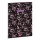 Ars Una Pearl Blossom Black 24 (5377) A4 extra kapcsos kockás füzet