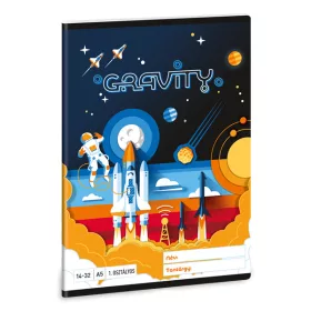  Ars Una Gravity 24 (5367) A5 14-32 1. osztályos vonalas füzet