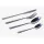 Set de tacâmuri IRIS KT-558 Drops, argintiu, cu 16 piese