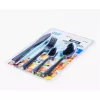Set de tacâmuri IRIS KT-558 Drops, argintiu, cu 16 piese