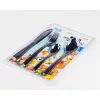 Set de tacâmuri IRIS KT-559 Cube, argintiu, cu 16 piese