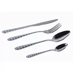 Set de tacâmuri IRIS KT-560 Classic din argint, cu 16 piese