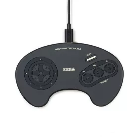   Numskull NS2801 SEGA Mega Drive kontroller 10W vezeték nélküli fekete töltőpad