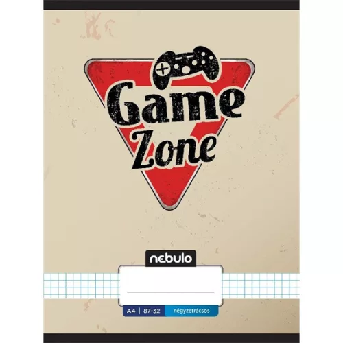 Nebulo Xtreme A4 87-32 tűzött kockás füzet