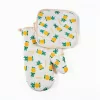 IRIS CT-37 Topflappen-Set, gemustert, 17 x 26 cm, 17 x 17 cm