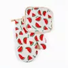 Set de suporturi pentru ghivece IRIS CT-37 cu model 17X26 cm, 17X17 cm