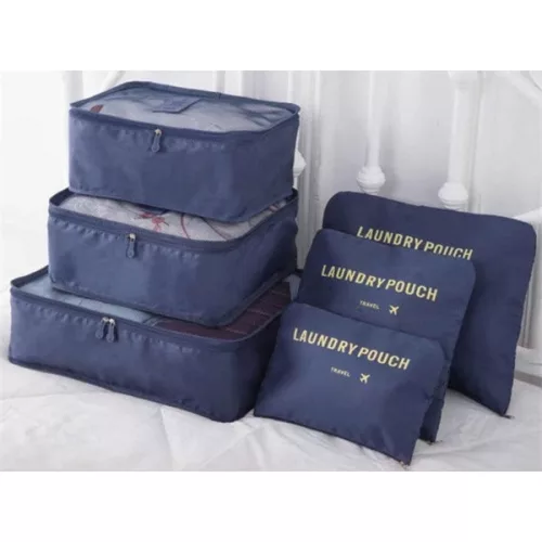 IRIS 5029 Koffer-Organizer, 6 Stück