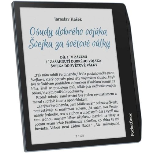 POCKETBOOK e-Reader - PB700K3 ERA COLOR Sea (7"E Ink 1680x1264, Cpu: 1,8GH, 32GB,2500mAh, wifi, B, USB-C, kép megvilág.)