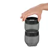IRIS L-00535 Stack and Lock, recipient stivuibil, 400 ml, negru