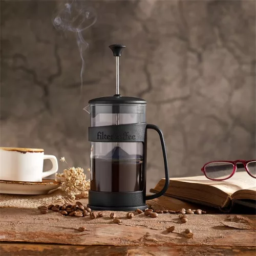 Cafetieră cu piston IRIS L-00830 French Press 400ml, în cutie