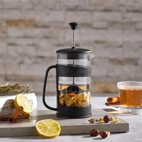 Cafetieră cu piston IRIS L-00830 French Press 400ml, în cutie