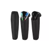 IRIS L-00626 großer Zahnbürstenhalter für Reisen, schwarz, beige oder grau
