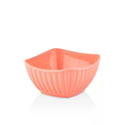 IRIS L-00651 Bol pătrat Viva snack roz 300ml