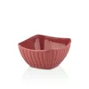IRIS L-00651 Bol pătrat Viva snack roz 300ml