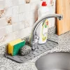 IRIS L-00875 Protecție antistropi pentru chiuvetă de bucătărie, roz, antracit sau fildeș