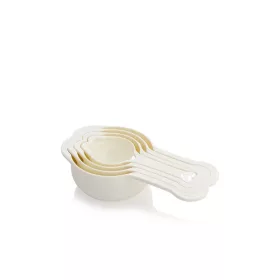   IRIS L-00561 Set de 4 căni de măsurat în formă de inimă (15ml, 60ml, 80ml, 125ml)