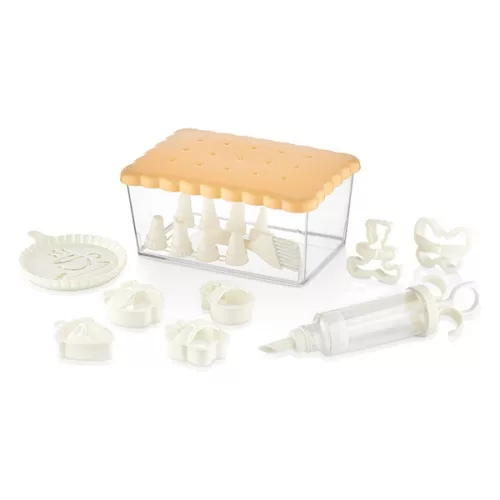Set de fursecuri IRIS L-00870 cu cutie de protecție pentru fursecuri 22 bucăți, 1,750 ml