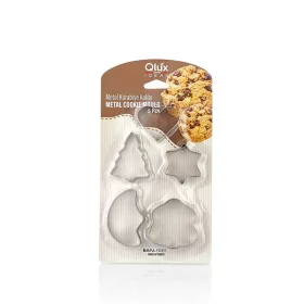 Set de 5 forme pentru biscuiți IRIS L-00155, metal