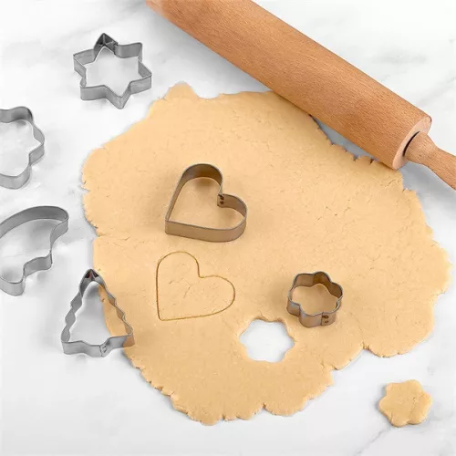 Set de 5 forme pentru biscuiți IRIS L-00155, metal