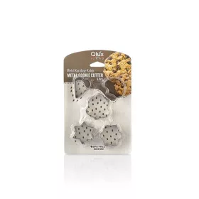 IRIS L-00156 Set de 5 forme de biscuiți, metal