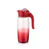 IRIS C-00400 Carafă ovală din sticlă roșu curcubeu 1.600ml
