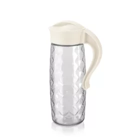   IRIS C-00315 Cană de sticlă Domi Crystal 1.600 ml, neagră sau fildeș