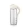 IRIS C-00315 Cană de sticlă Domi Crystal 1.600 ml, neagră sau fildeș