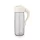 IRIS C-00317 Cană de sticlă Domi Polygon 1.600 ml, neagră sau fildeș