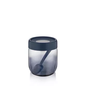   Recipient din sticlă albastru indigo curcubeu IRIS C-00419 425 ml