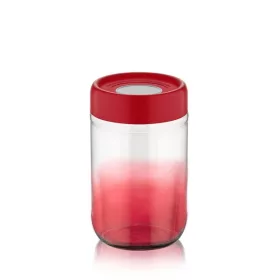 Recipient din sticlă IRIS C-00422 roșu curcubeu 660 ml