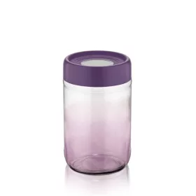 Recipient din sticlă IRIS C-00424 violet curcubeu 660 ml