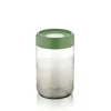 Recipient din sticlă verde curcubeu IRIS C-00425 660 ml