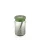 Recipient de depozitare din sticlă verde curcubeu IRIS C-00488 cu linguriță 380 ml
