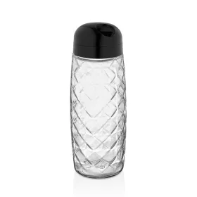   Recipient rotund din sticlă cristal IRIS C-00441 1.600ml, culoare neagră sau fildeș