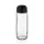Recipient rotund din sticlă poligonală IRIS C-00442 1.600ml, culoare neagră sau fildeș