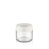 Recipient inelar din sticlă IRIS C-00113 300 ml, negru, fildeș sau gri