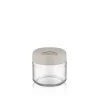 Recipient inelar din sticlă IRIS C-00113 300 ml, negru, fildeș sau gri
