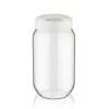 Recipient inelar din sticlă IRIS C-00116 1.000 ml, negru, fildeș sau gri